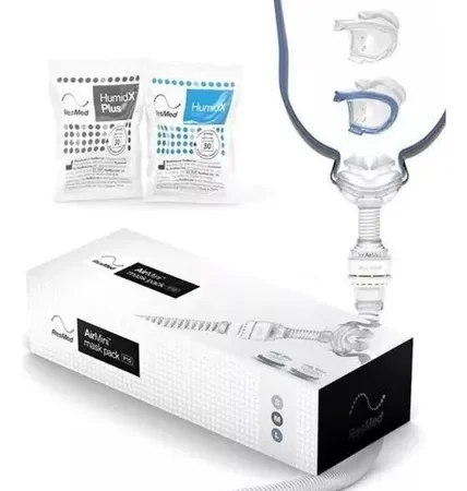 Kit Máscara Airfit P10 Com Encaixe Para Cpap Airmini - Resmed